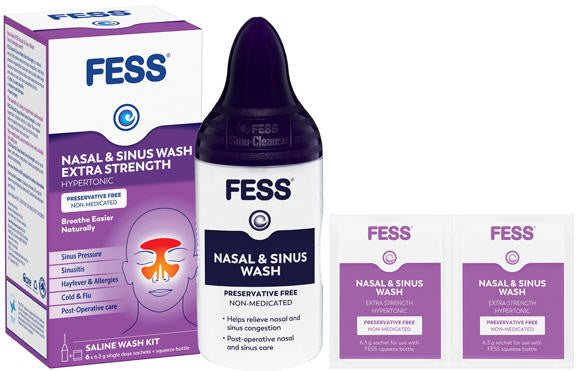 Fess Sinus Cleanse Starter Kit (EXTRA STRENGTH)