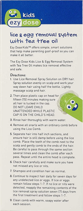 ACU-Life Lice and Egg Removal System with Tea Tree Oil (Lice Removal kit)