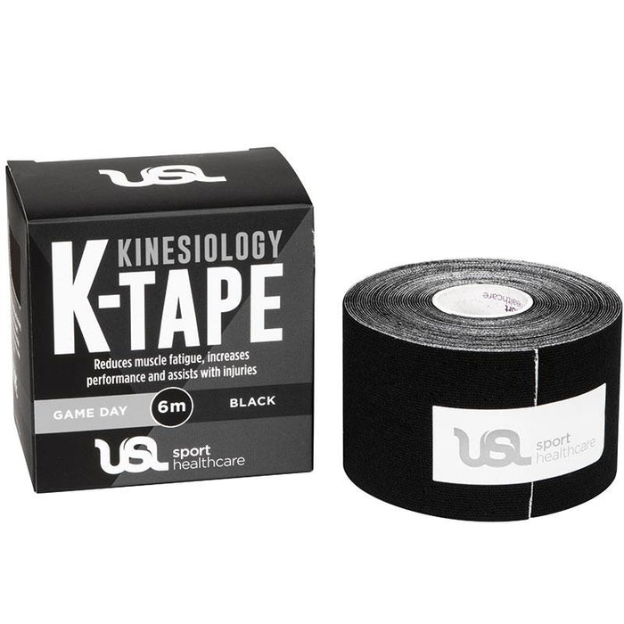 USL Kinesiology K-Tape Black 6m