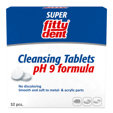 fittydent Denture Cleansing Tablets (32 per pack)