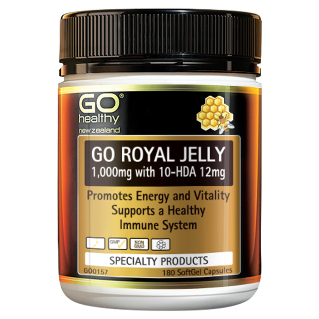 GO Healthy Royal Jelly 1000mg (180 caps)