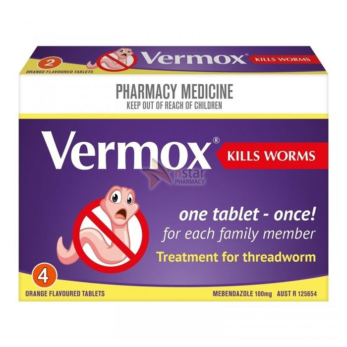 Vermox Chewable Tablets