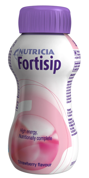 Fortisip Drink Strawberry 200mL/bottle [order 24 bottles = 1 outer]