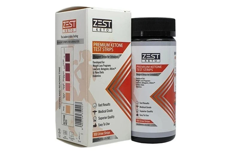 Zest Premium Ketone Test Strips
