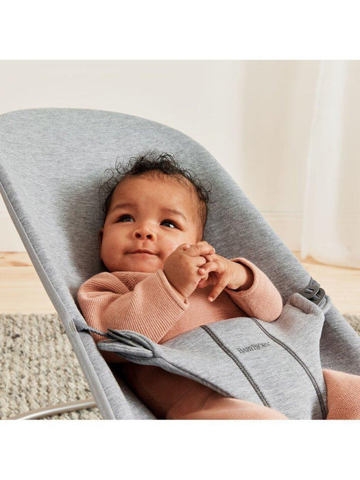 BabyBjörn Bouncer Bliss Jersey Light Grey - image 1