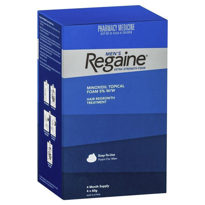 Regaine Men's Extra Strength FOAM Hair Regrowth Treatment (4 months supply)