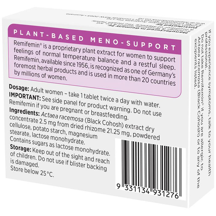 REMIFEMIN Meno-Support Tabs 100s