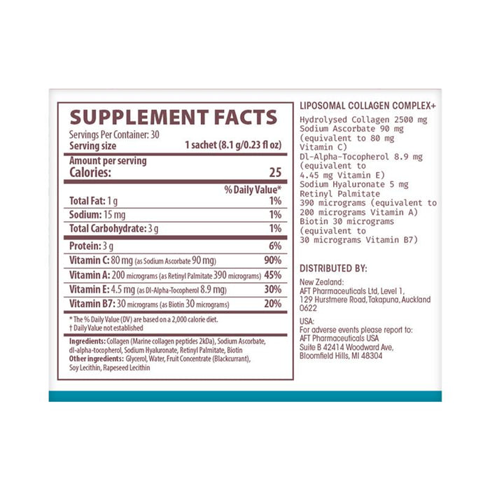 Age Repair Lipo-Sachets Liposomal Collagen Complex+ 30 Pack