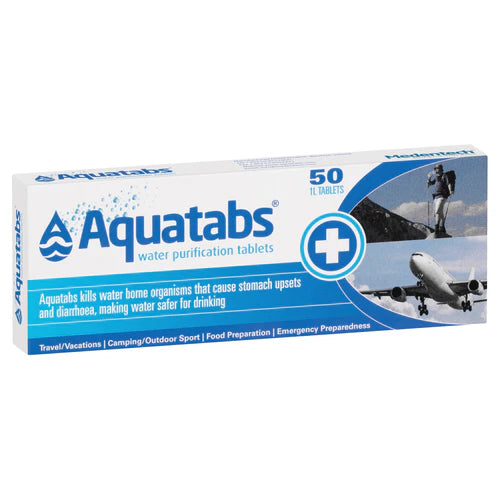 Aquatabs Water Purify tablets 50s