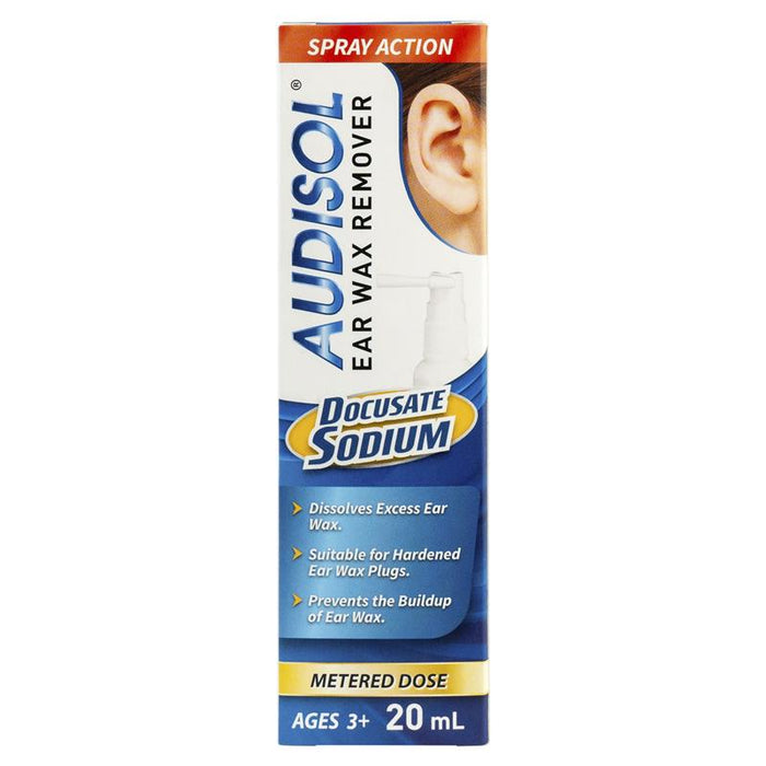 Audisol Audisol-D Ear Wax Remover 20ml — Kiwi Chemist