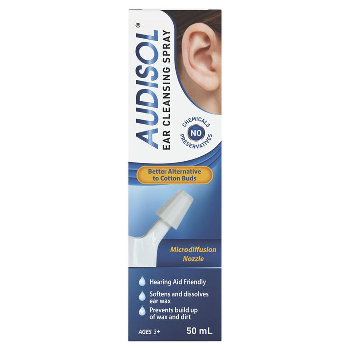 Audisol Ear Cleansing Spray 50ml
