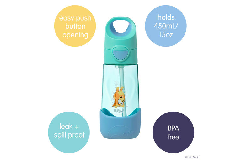 B.Box Bluey 450ml Tritan Drink Bottle New Collection