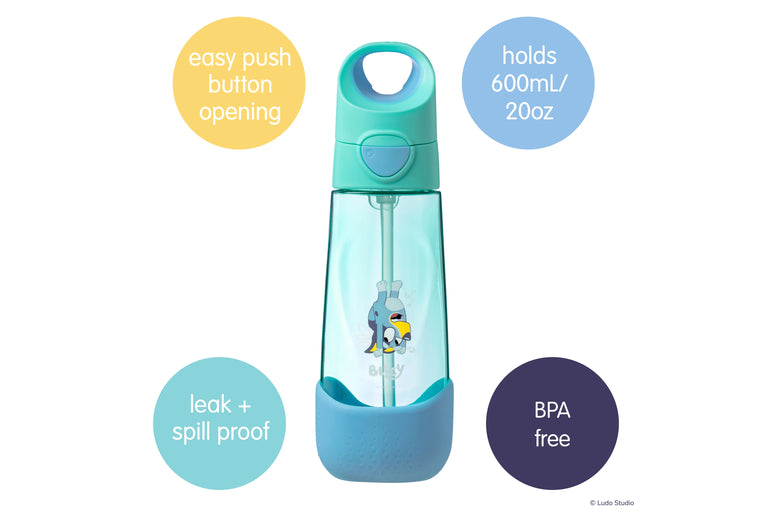 B.Box Bluey 600ml Tritan Drink Bottle New Collection