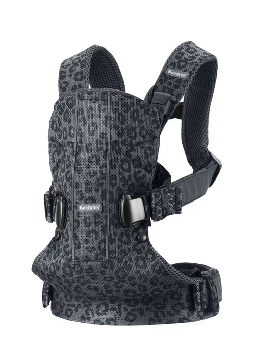 Baby Bjorn Carrier ONE 3D Mesh Anthracite/Leopard Print