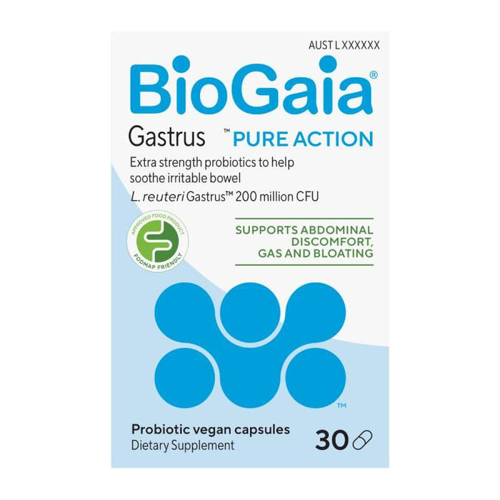 BioGaia Gastrus Pure Capsules 60pk