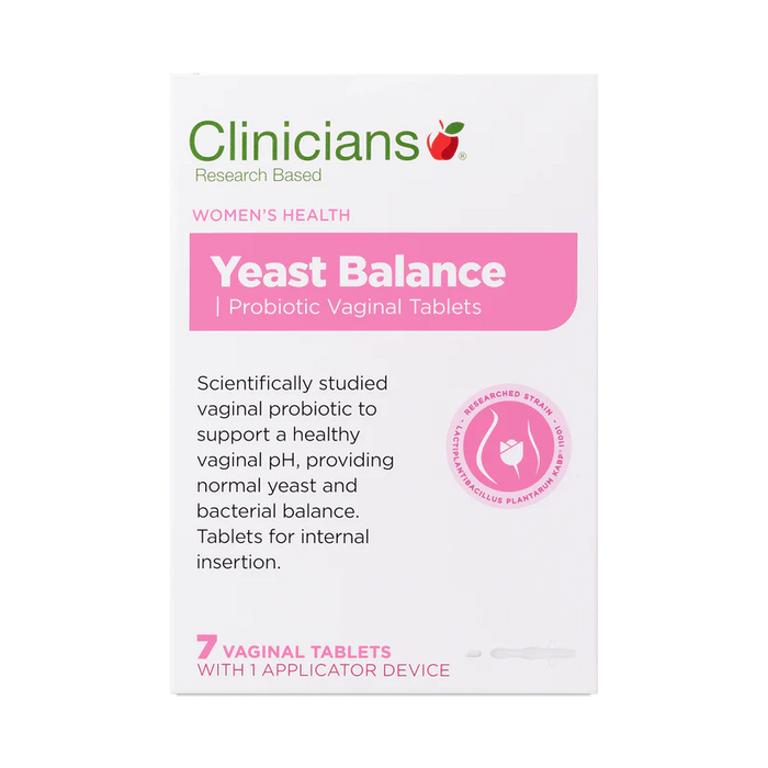 Clinicians Yeast Balance 7 Vaginal Tablets