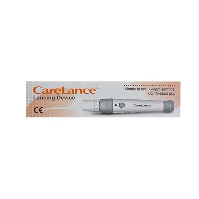 CareLance Lancing Device With Opaque Tip