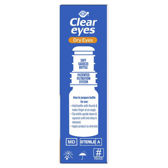 Clear Eyes Dry Eyes Drops 10ml