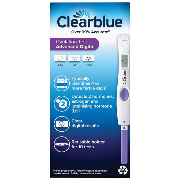 Clearblue Digital Advanced Ovulation tests 10pk
