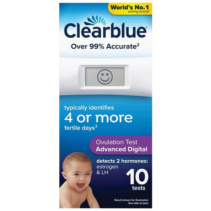 Clearblue Digital Advanced Ovulation tests 10pk