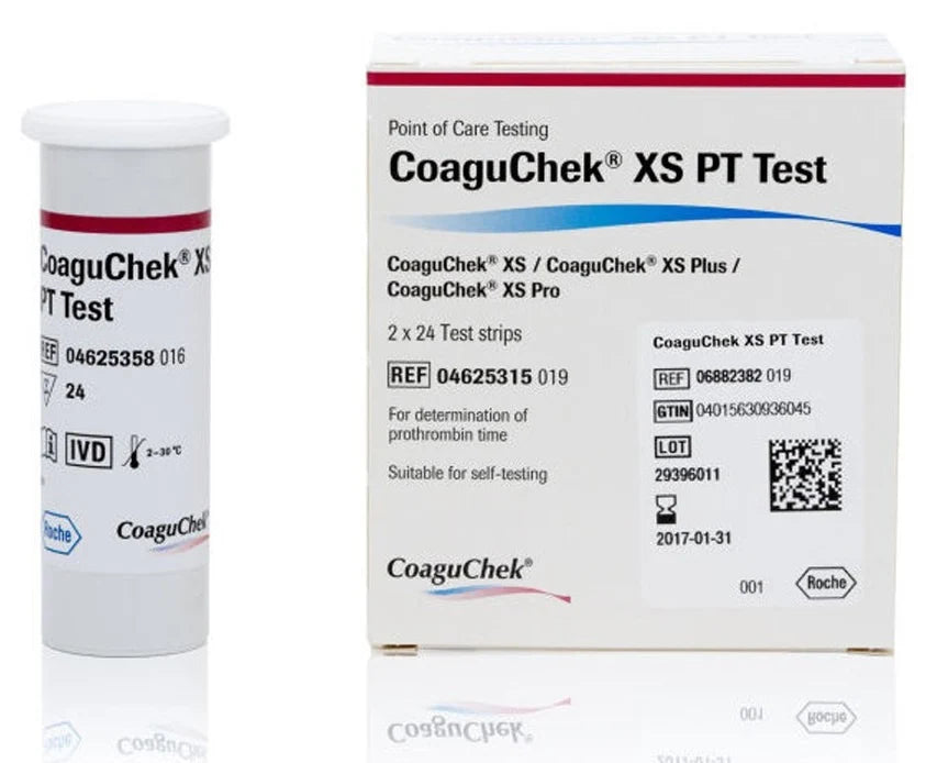 CoaguChek XS PT Test Vial 2x24