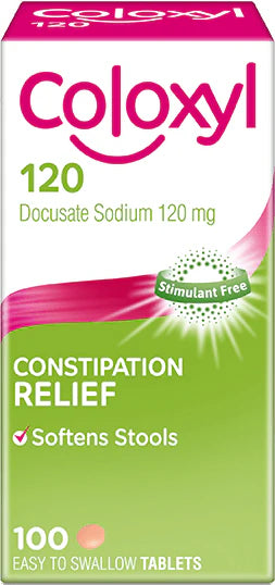 Coloxyl Tablets 120mg 100s
