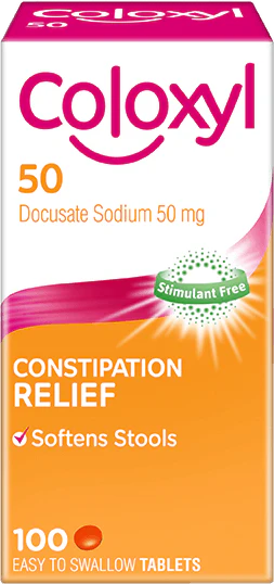 Coloxyl Tablets 50mg 100s