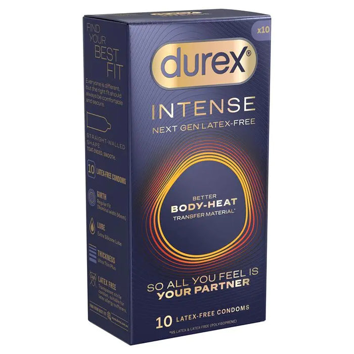 Durex Intense Condoms Regular 10pk