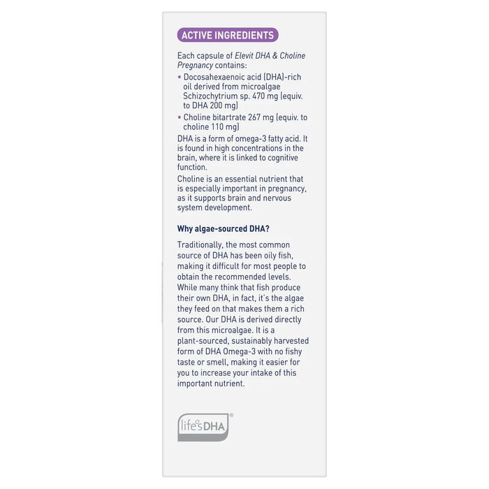 Elevit DHA & Choline Pregnancy 60s