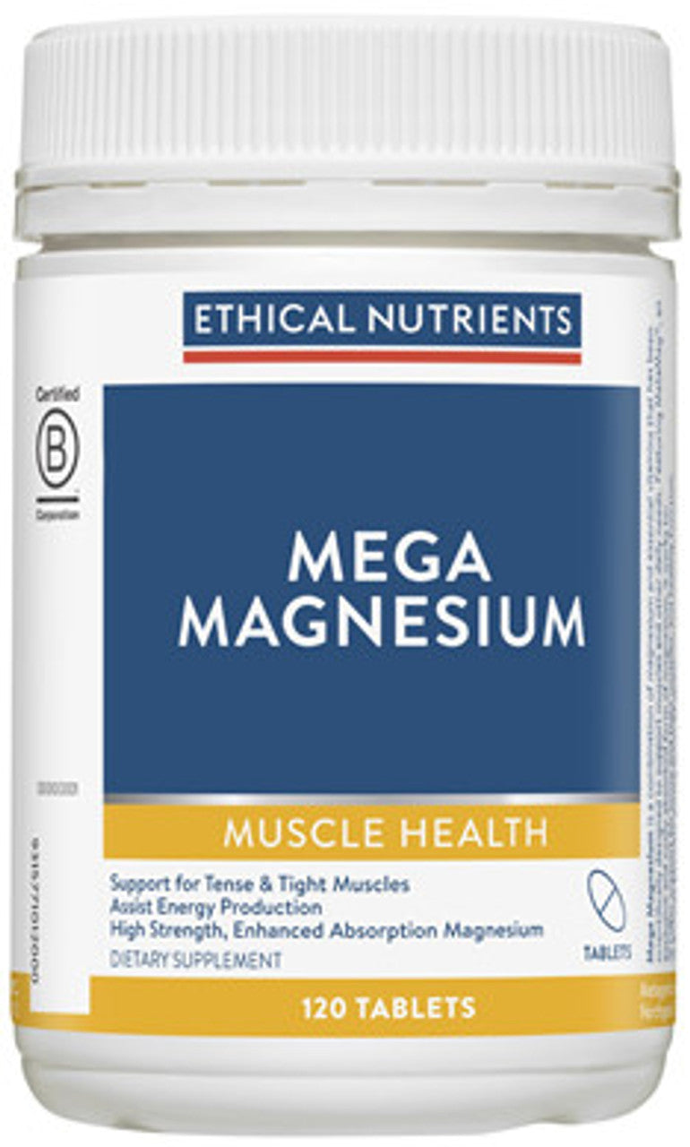 Ethical Nutrients Mega Magnesium 120s — Kiwi Chemist
