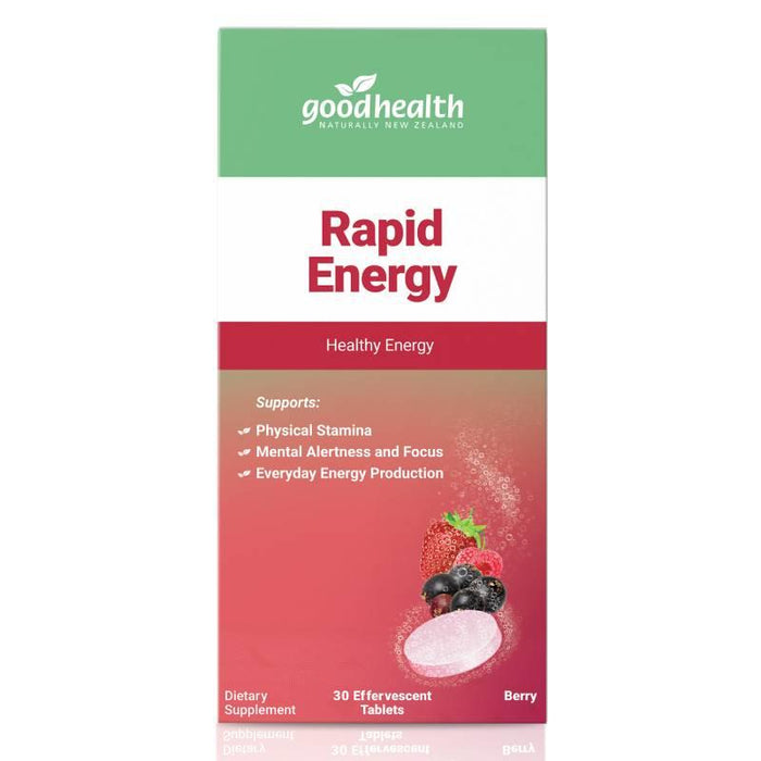 Good Health Rapid Energy Berry 30 Effervescent Tablets