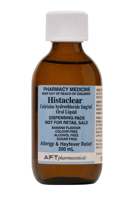 Histaclear Oral Solution 1mg/ml 200ml