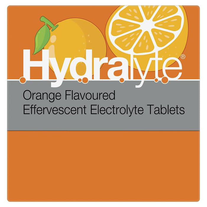 Hydralyte Effervescent Orange Tablets 20s