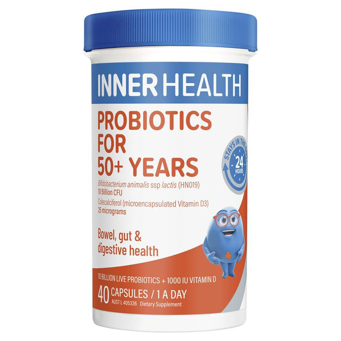 Inner Health Probiotics 50+ 40s