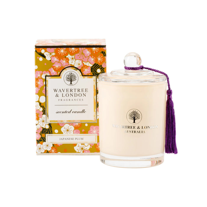 Wavertree & London Scented Candle - Japanese Plum 330g