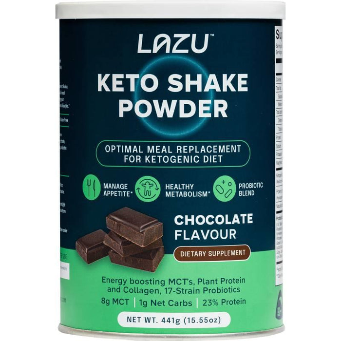 Lazu Keto Chocolate Shake Powder 441g