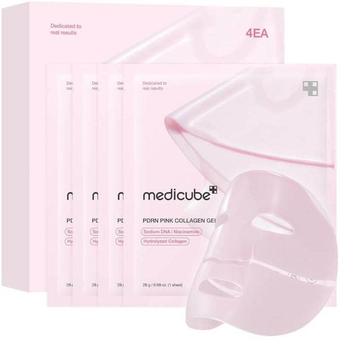Medicube PDRN Pink Collagen Mask 4pcs