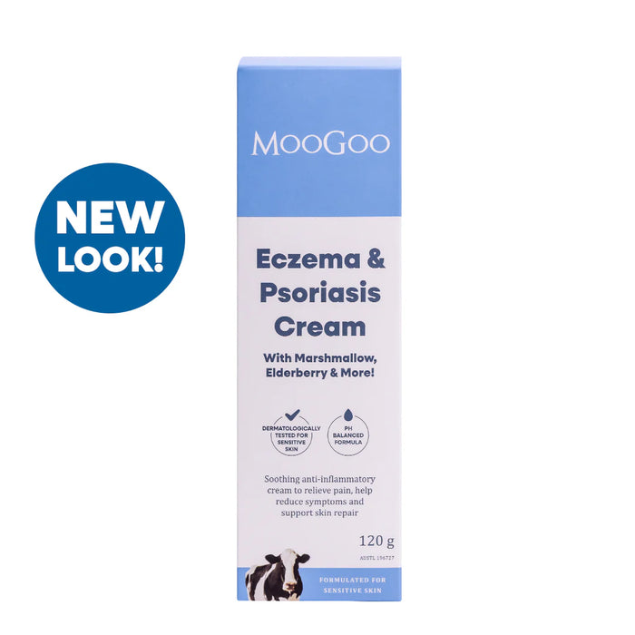 MOOGOO Eczema & Psoriasis Cream w/ Marshmallow 120g