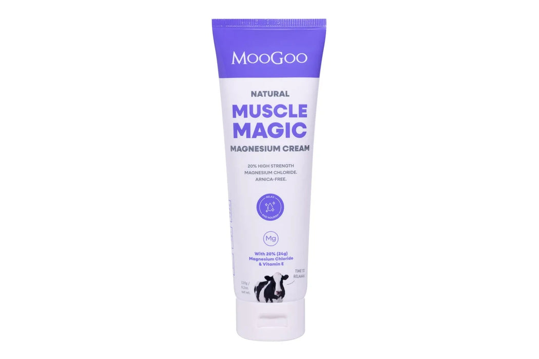 MooGoo Natural Muscle Magic Magnesium Cream 120g