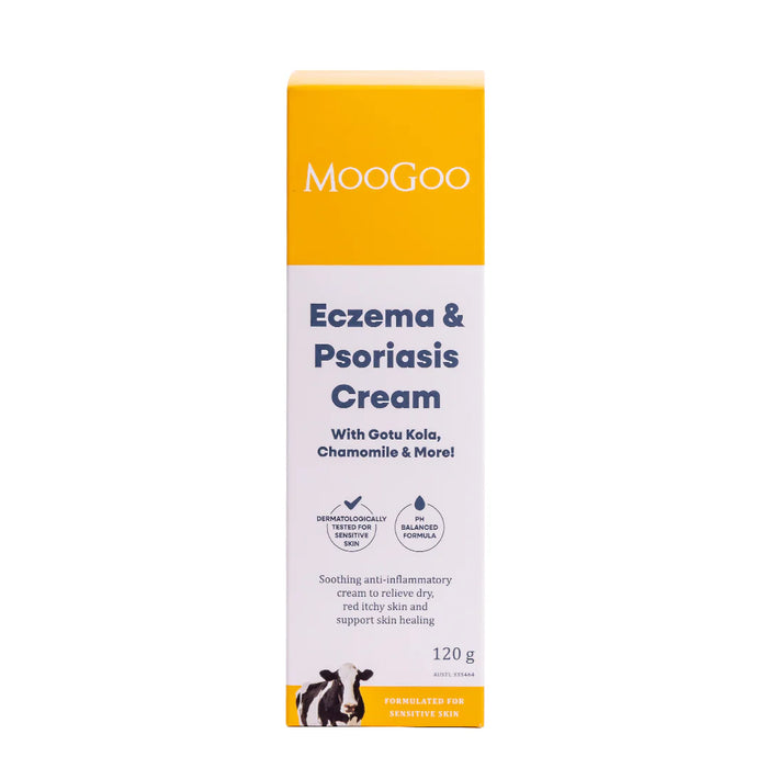 MOOGOO Eczema  & Psoriasis Cream 120g (Lightweight Balm)