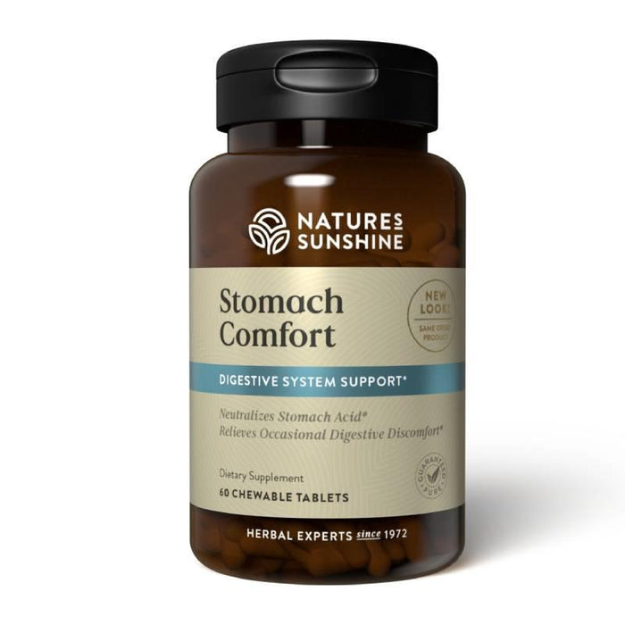 Natures Sunshine Stomach Comfort Tabs 60s
