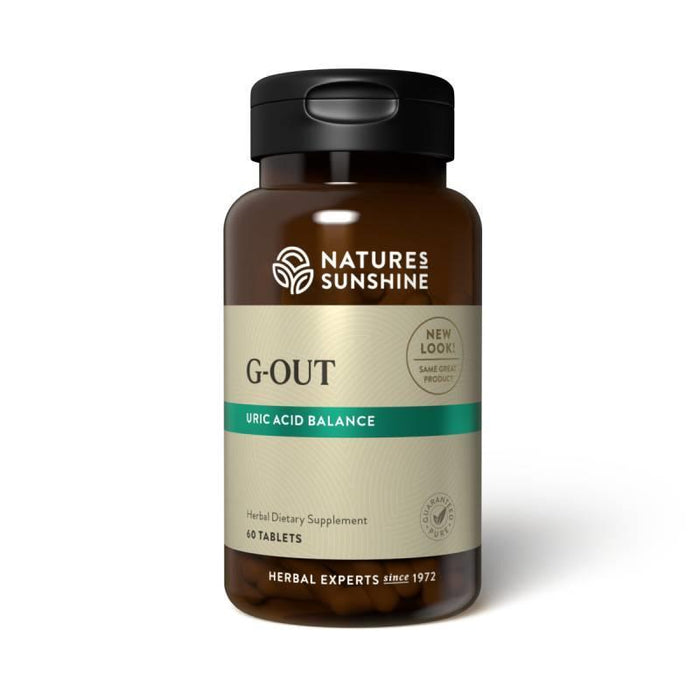 Natures Sunshine G-OUT Tablets 60s