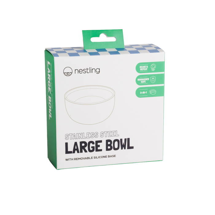Nestling Stainless Steel Large Bowl