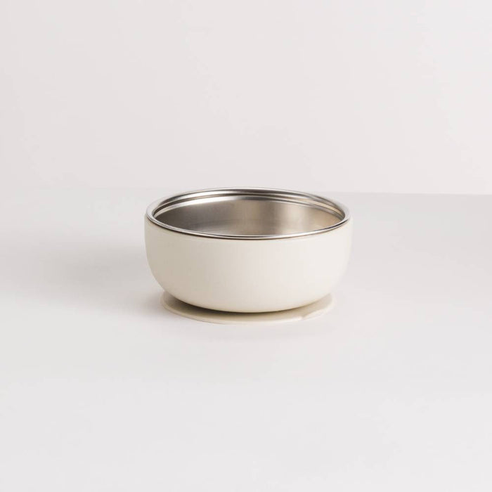Nestling Stainless Steel Suction Bowl with Silicone Base