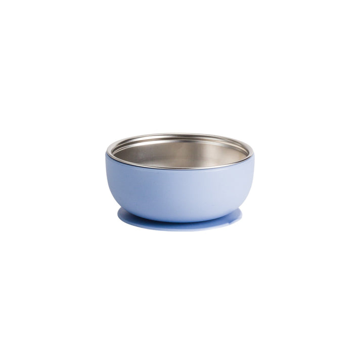 Nestling Stainless Steel Suction Bowl with Silicone Base