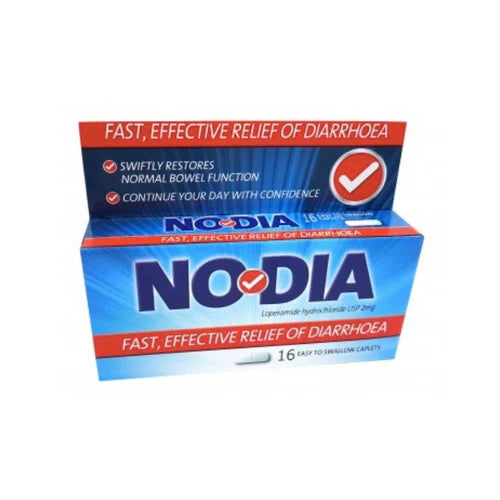 Nodia Loperamide Hcl 2mg Caps 16s