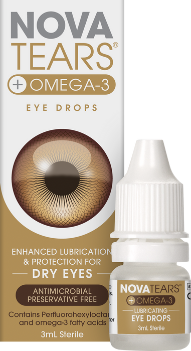 NovaTears Omega Eye Drops 3ml
