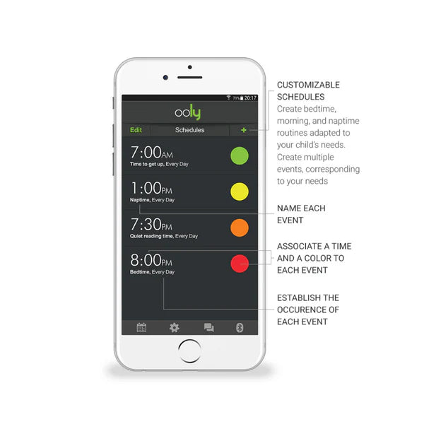 OOLY Sleep Training Clock
