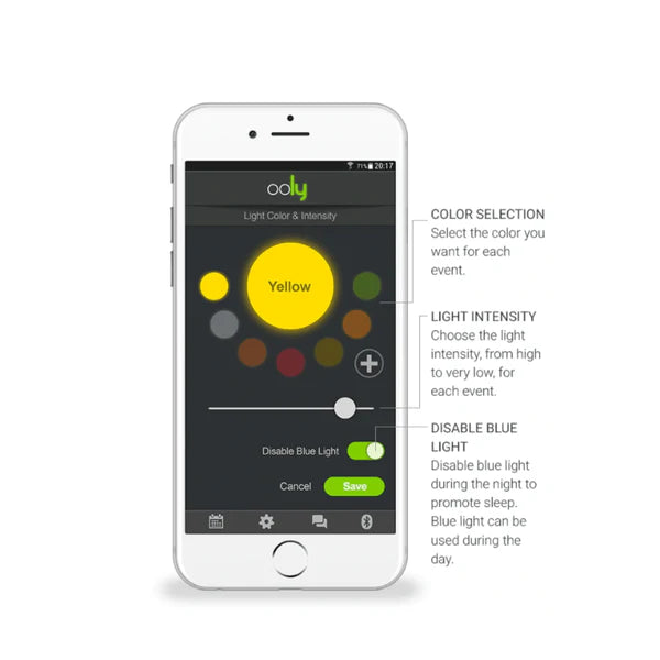 OOLY Sleep Training Clock