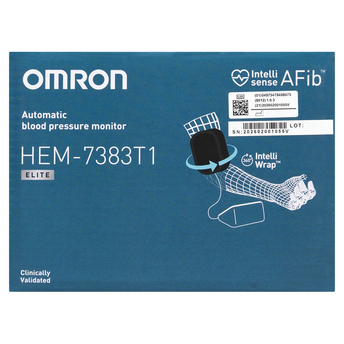 Omron Automatic Blood Pressure Monitor Elite HEM-7383T1